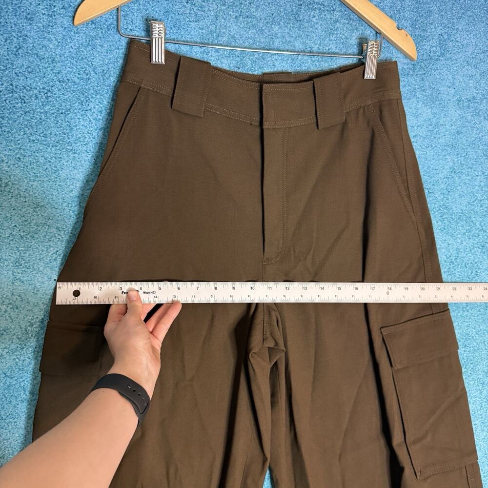 A.L.C. Brie Pants – Women’s Size 2 | Cargo Wide Leg Balloon Fit | Brown | NWT - Picture 7 of 16